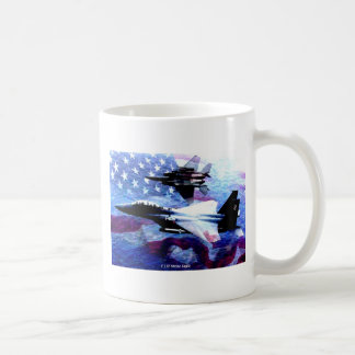 Taza De Café F15 huelga Eagle 1