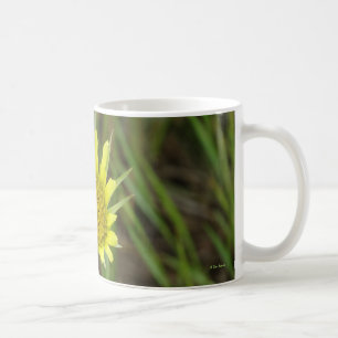 Taza De Café F41 Flor Amarilla Silvestre Barba de Cabra