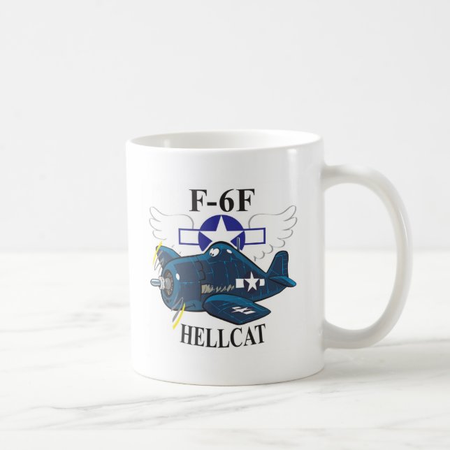 Taza De Café f6f hellcat (Derecha)