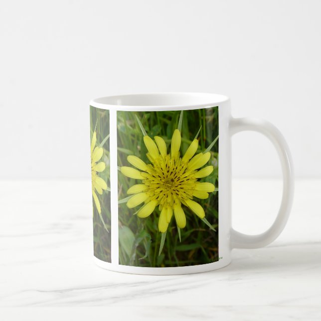 Taza De Café F9 Flor silvestre amarilla (Derecha)