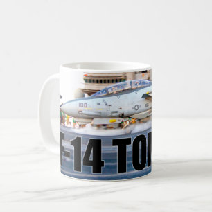 TAZA DE CAFÉ F-14 "LANZAMIENTO" TOMCAT
