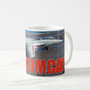 TAZA DE CAFÉ F-14 "LANZAMIENTO" TOMCAT