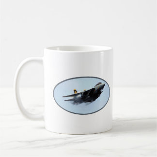 Taza De Café F-14 Pintura del avión de combate Tomcat