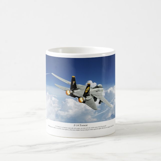 Taza De Café F-14 Tomcat (Centro)