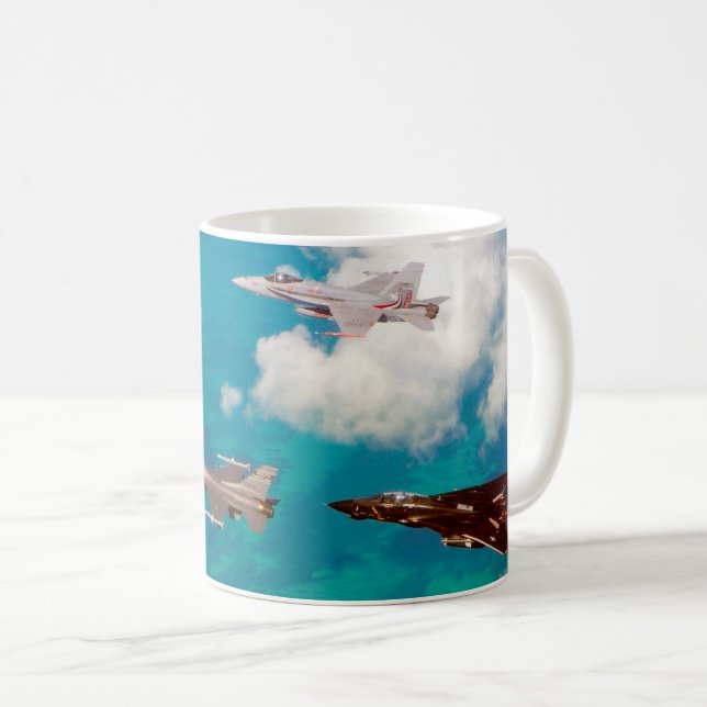 TAZA DE CAFÉ F-14 TOMCAT “AVIADOR DE ALA” (Anverso derecho)