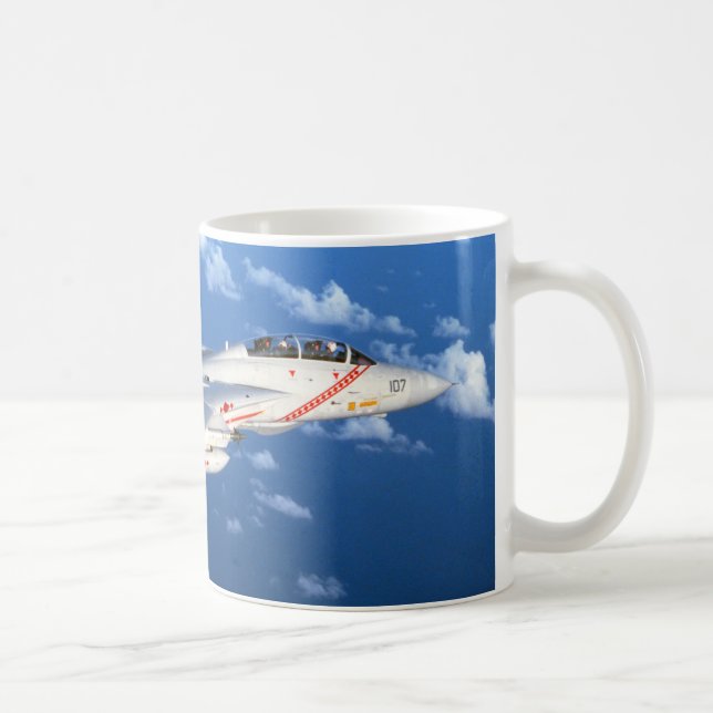 TAZA DE CAFÉ F-14 TOMCAT "EN PATRULLA" (Derecha)