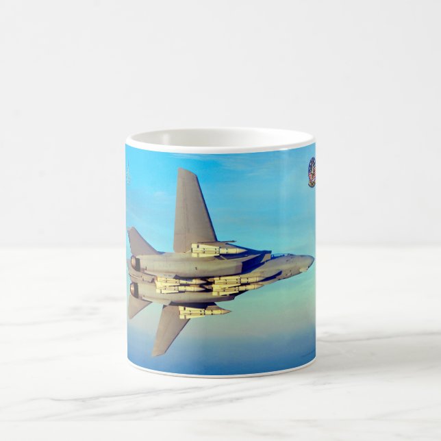 TAZA DE CAFÉ F-14 TOMCAT &quot;EN PATRULLA&quot; (Centro)