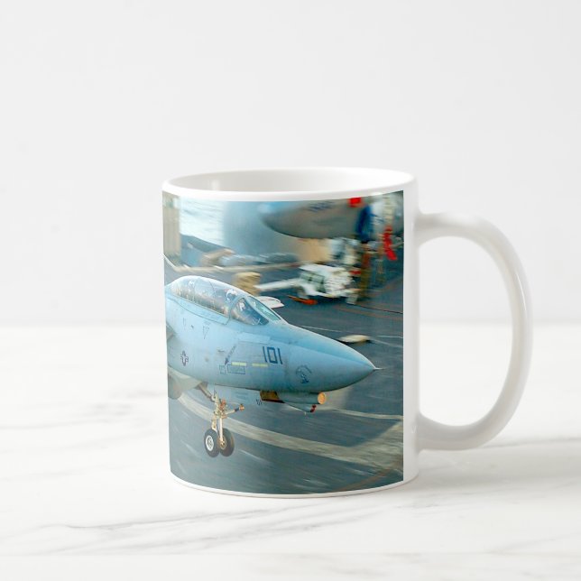 TAZA DE CAFÉ F-14 TOMCAT “TRAMPA” (Derecha)