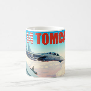TAZA DE CAFÉ F-14 TOMCAT "WINGMAN"