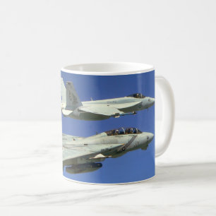 TAZA DE CAFÉ F-14 TOMCAT "WINGMAN"