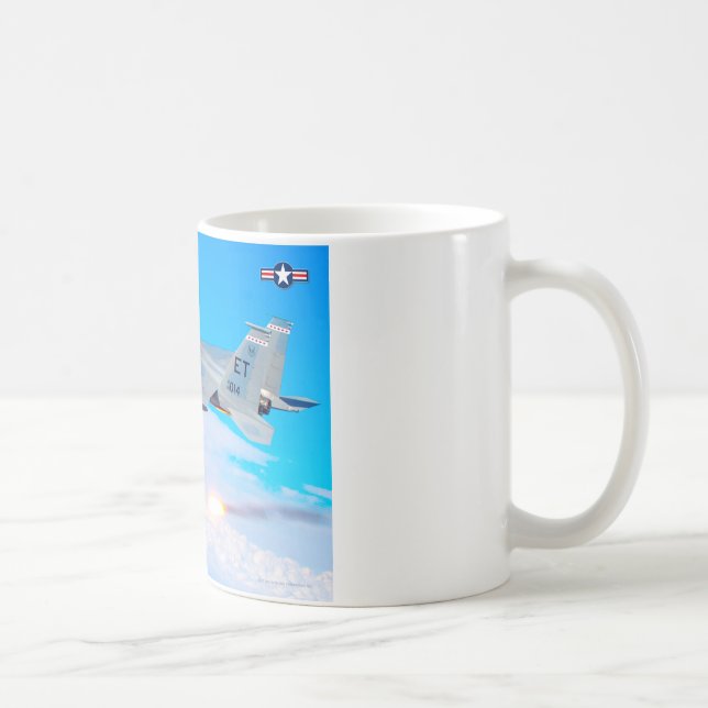 TAZA DE CAFÉ F-15C EAGLE (Derecha)