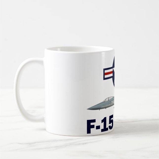 Taza De Café F-15C Eagle 94th fighter Squadron (Izquierda)