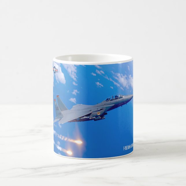 TAZA DE CAFÉ F-15E STRIKE EAGLE (Centro)