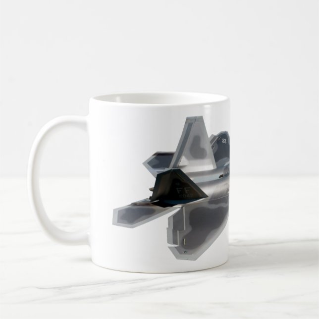 Taza De Café F-22 Raptor Mug (Izquierda)