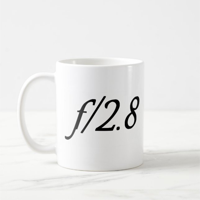 Taza De Café f/2,8 (Izquierda)