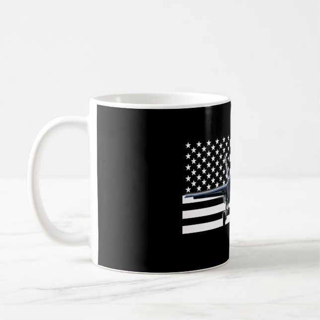 Taza De Café F-35 (bandera negra)