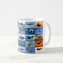 TAZA DE CAFÉ F-35 LUCES II "MONTAJE"