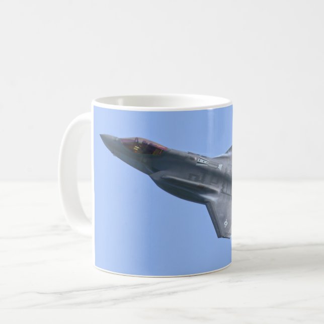 TAZA DE CAFÉ F-35A LIGHTNING II (Anverso izquierdo)