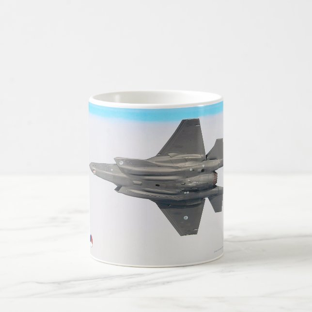 TAZA DE CAFÉ F-35A LUZ II (PAÍSES BAJOS) (Centro)