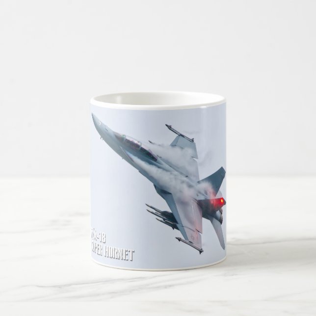 TAZA DE CAFÉ F/A-18 SUPER HORNET (Centro)