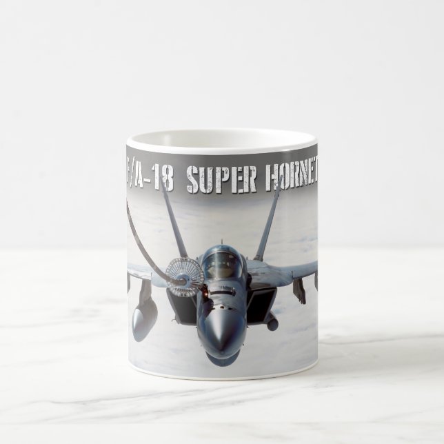 TAZA DE CAFÉ F/A-18 SUPER HORNET (Centro)