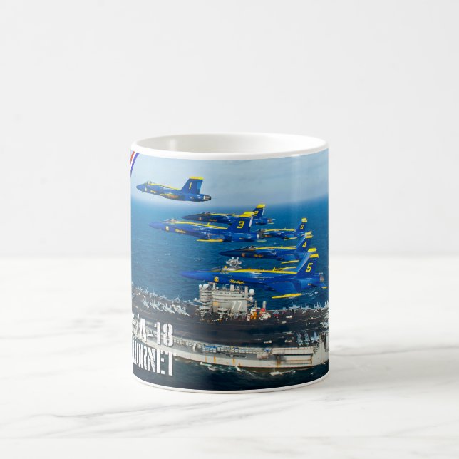 TAZA DE CAFÉ F/A-18C HORNET (Centro)