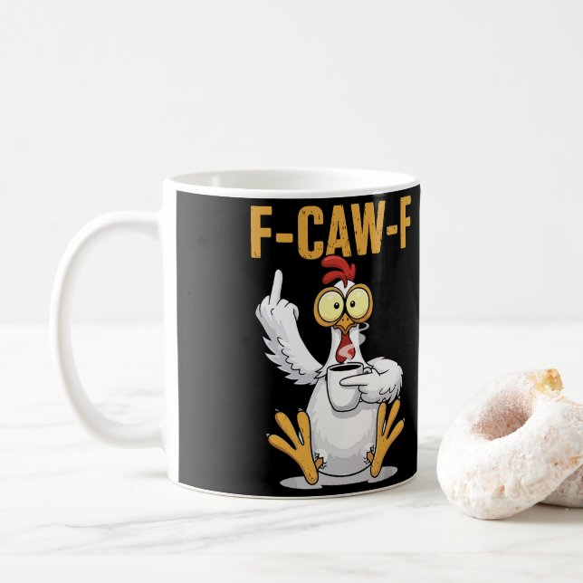 TAZA DE CAFÉ F-CAW-F (Con donut)