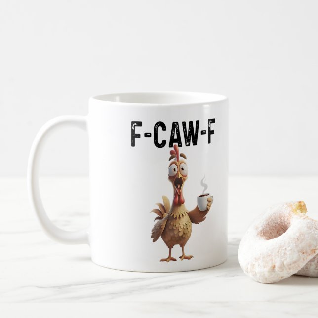 TAZA DE CAFÉ F CAW F (Con donut)