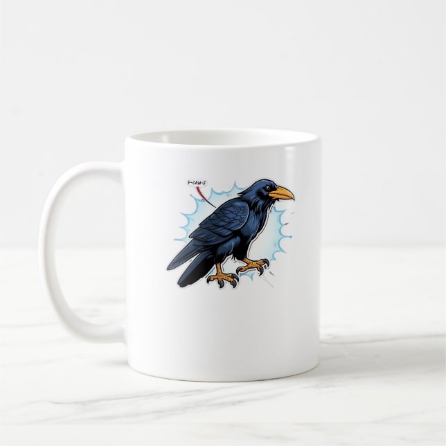 Taza De Café F-Caw-F Classic Simple Clean (Izquierda)