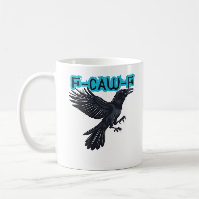 Taza De Café F Caw F Creative Casual Style (Izquierda)