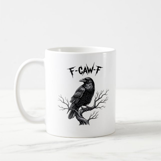 Taza De Café F Caw F Trendy Modern Style (Izquierda)