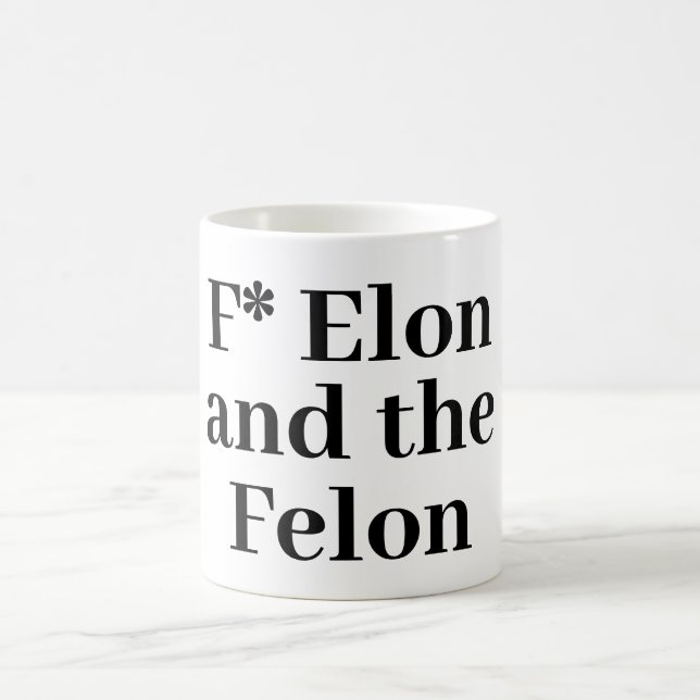 Taza De Café F* Elon Coffee Mug (Centro)