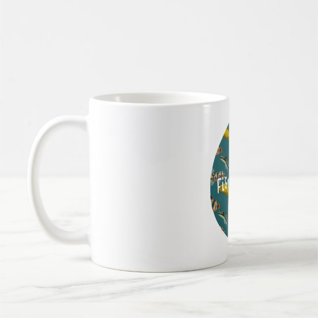 Taza De Café F es para el guardián de pescado (Izquierda)
