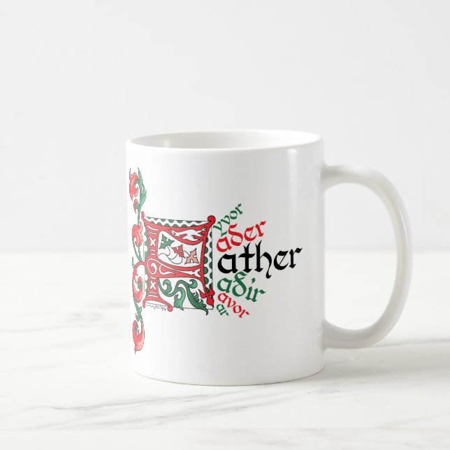 Taza De Café F es para el Padre Mug (Derecha)