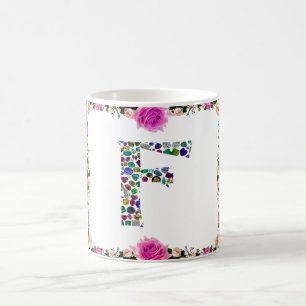 Taza De Café F Monograma