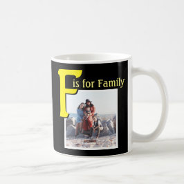 Taza De Café F para la familia