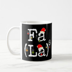 Taza De Café Fa La 8 - Funny Navidades Math Nerd, Funny Math Te
