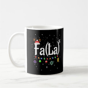 Taza De Café Fa (La)8 Navidades divertidos Santa Fa La Math Reg
