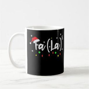 Taza De Café Fa (La)8 Navidades divertidos Santa Fa La Math T-S