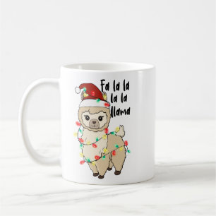 Taza De Café Fa La La La Llama