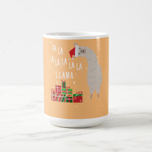 Taza De Café Fa La La Llama Shirt - Llama Christmas