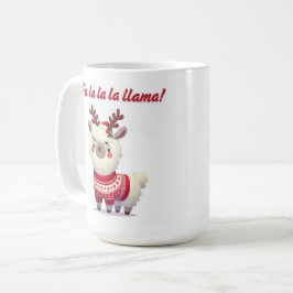 Taza De Café Fa La Llama Navidades Mug - Regalo navideño divert