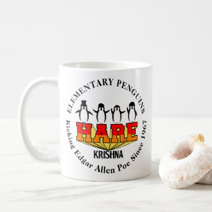 Taza De Café Fab Cuatro Pingüinos Elementales