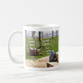 Taza De Café Fab Diversión Vacacional Crea Tu Propia