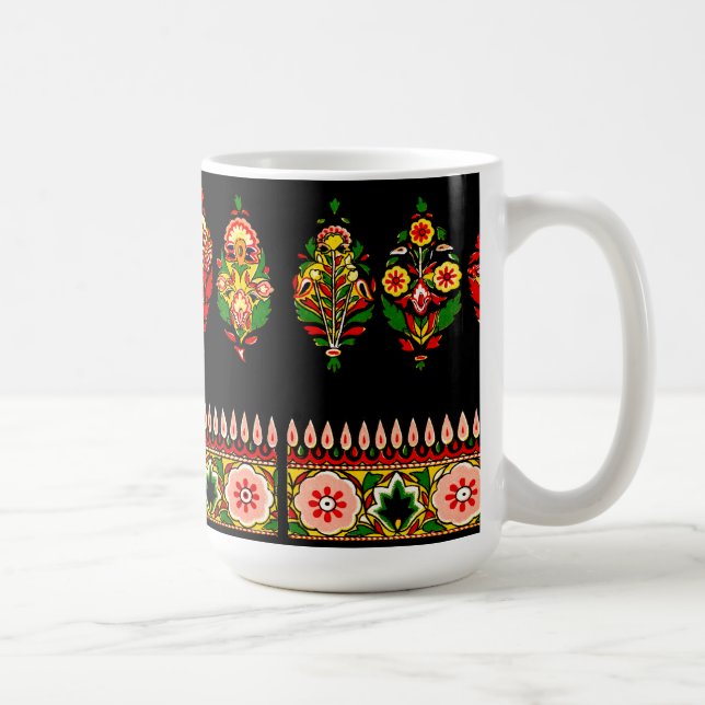Taza De Café Fabric indio de algodón (Derecha)