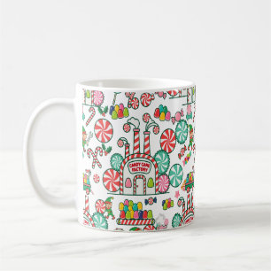 Taza De Café Fábrica de Caramelo de Menta Arte