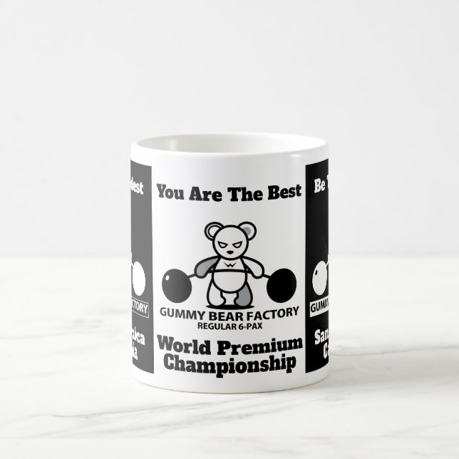 Taza De Café Fábrica de Osos Gummy 05 (Centro)