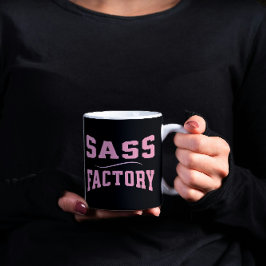 Taza De Café Fábrica Sass - Gracioso