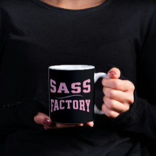 Taza De Café Fábrica Sass - Gracioso