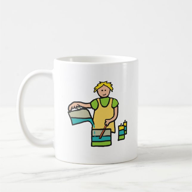 Taza De Café Fabricación de velas (Izquierda)